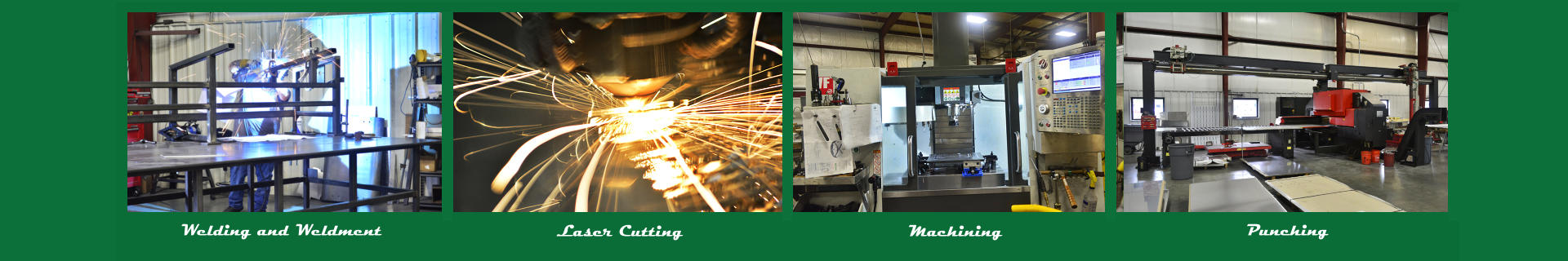 Laser Cutting Machining Punching Welding and Weldment